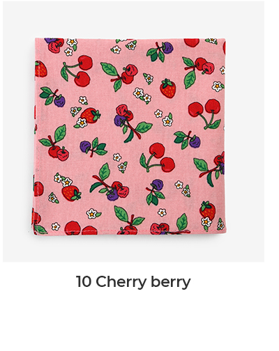 데일리 손수건 - 10 Cherry berry