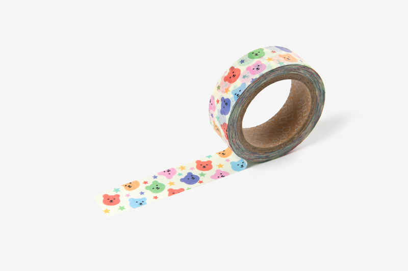 [Jelly bear masking tape 04 Party]